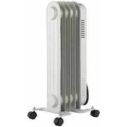 Масляный обогреватель РЕСАНТА ОМПТ- 5Н [67/3/2] 1кВт, 290?140?650, 5 секций, 6,3 кг}